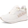 QUEEN HELENA Sneakers Alte con Zeppa Donna X34-37