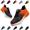 Bawalon Scarpe Antinfortunistiche Uomo Donna Leggere e Comode Scarpe da Lavoro con Punta in Acciaio Sportive Scarpe da Cantiere Antiscivolo Traspiranti