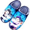 WANHONGYUE Anime Steins Gate Pantofole Uomo Donna Invernali Calde Peluche Ciabatte Scarpe da Casa con Punta Aperta Antiscivolo Indoor Outdoor Slippers