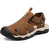 AX BOXING Sandali Uomo Estivi Traspirante Sandali Sportivi Strappo Scarpe Trekking Pelle all'aperto Spiaggia Taglia 41-45 EU