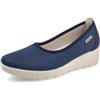 Fly Flot Scarpa Donna in Morbida Microfibra, Mocassino Sottopiede Estraibile in Memory