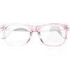 Home Occhiali Smart Bluetooth Donna, Occhiali Anti Luce Blu alla Moda con Audio Open-Ear, Musica, Chiamate e Controllo Vocale, Rosa