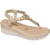 Valleverde Sandali Donna 55562 Pelle Bianco o Platino