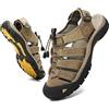 ZYLDK Sandali Sportivi Uomo Estivi Esterni PelleTraspirante Beach Sport Outdoor Sandali Scarpe da Trekking Fisherman Casual EU 38-46