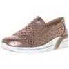 Valleverde Mocassini Donna V49402 Pelle Argento o Bronzo