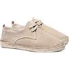 TONI PONS Dixon - Espadrillas Stringate Uomo realizzate in Tessuto di Cotone.