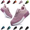 Bawalon Scarpe Antinfortunistiche Uomo Donna Leggere e Comode Scarpe da Lavoro con Punta in Acciaio Sportive Scarpe da Cantiere Antiscivolo Traspiranti