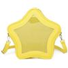 Homvik Star Ita Bag Stars Pins Bag Carino Estetica Y2K Crossbody Bag Ita Inserisci Display Borsa in Pelle PU Uso quotidiano