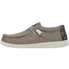 HEYDUDE Hey Dude - Wally Sox Stitch - Scarpe Uomo Slip-On - Mocassini | Lacci elastici, sistema Easy On, colletto imbottito alla caviglia, soletta in schiuma rimovibile, suola flessibile