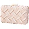 CORIOS Borsetta da Sera Donna Pochette Piccolo con Catena Elegante Borsa a Spalla Borsa Sposa Lussuoso Borsa a Tracolla Retro Clutch Borse Messenger per Cocktail Festa Cerimonia Ballo
