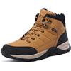 ARRIGO BELLO Stivali da Neve Uomo Scarpe Invernali Foderate di Pelliccia Calda Caviglia Stivali Piatti Sport Escursionismo Boots Taglia 41-46