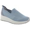 ENVAL SOFT 7771522 Scarpa Donna Senza Lacci Primaverile Tessuto col Cielo Comoda Made in Italy Slip-ON