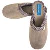 Generico Cinzia Soft, IEA3506, Ciabatte Pantofole Donna in Velour Beige con Bordo Leopardato, Comfort, 39 EU