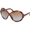 Tom Ford 6853F Occhiali da sole da donna, multicolore (multicolore), taglia unica