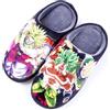 WANHONGYUE Anime Manga Japonés Pantofole Uomo Donna Invernali Calde Peluche Ciabatte Scarpe da Casa con Punta Aperta Antiscivolo Indoor Outdoor Slippers