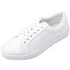 Feversole Women's Featured PU Leather Lace-Up Sneaker,Stella Sneakers Stringate in Pelle PU da Donna
