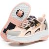 ENEN Scarpe con Rotelle Bambina, Sportive Scarpe da Skateboard, 2 Ruote Skateboard Sneakers Outdoor Multisport Scarpe da Ginnastica da Pattini per Ragazzi e Ragazze