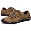 Asifn Uomo Sportivi Sandali Estivi Outdoor Beach Casual Scarpe Pelle Viaggio Traspirante Fisherman Antiscivolo Passeggio