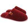 ofoot Pantofole da casa calde e sfocate da donna Scarpe da camera da letto per interni con soletta in memory foam Suole in gomma antiscivolo