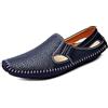 Asifn Scarpe da Guida Barca Mocassini Loafers in Pelle Slip on Flat Casual Uomo