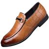 Asifn Mocassini da Uomo in Pelle per Ufficio Abbigliamento Formale Casual Classico Comodo Matrimonio