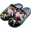 WANHONGYUE Anime Spy×Family Pantofole Uomo Donna Invernali Calde Peluche Ciabatte Scarpe da Casa con Punta Aperta Antiscivolo Indoor Outdoor Slippers