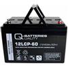 Quality Batteries Q-Batterie 12LCP-60 12V 63Ah batteria al piombo tipo AGM - Deep Cycle