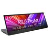 ASUS ProArt Display PA147CDV Creative Tool Monitor da 14 pollici, 32:9, IPS, Full HD 1920 x 550, 100% sRGB, 100% Rec.709, Precisione del colore Delta E<2, Calman, USB-C, Touch a 10 punti, MPP2.0, Nero