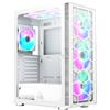 MONTECH Case Montech X3 Glass Midi-Tower RGB Vetro Temperato Bianco