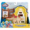 Giochi Preziosi Dino Ranch Brontosaurus Playset Action con Dinosauro, il Dinosauro è Articolato e Alto Circa 10 cm, Come Visto in TV, per Bambini a Partire dai 3 Anni, DNA05400