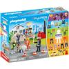 PLAYMOBIL My Figures 70980 Missione di Salvataggio, 6 Personaggi con Oltre 1000 Combinazioni di Gioco Possibili, Gioco d'Azione per Bambini dai 5 Anni in su