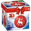 Ravensburger 11495 - Palline di Natale puzzle 3D, 54 pezzi, per gli appassionati di Natale dai 6 anni in su