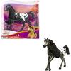 Mattel Spirit -Cavallo da Mandria con Testa Mobile e Lunga Criniera, Giocattolo per Bambini 3+ Anni, GXD98