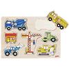 Goki Puzzle Pomelli Mezzi di Trasporto