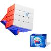 Moyu Aosu V7 4x4 Magnetic SpeedCube, Flagship Edizione 4x4, 96 Magneti, Progettazione Antiscivia, Regolabile Elasticità, Cubo Magico Senza Stickering (Standard)