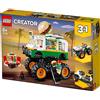 LEGO Creator 3in1 Monster Burger Truck 31104 Building Kit, Cool Buildable Toy for Kids, New 2020 (499 Pieces)