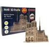 Revell- Notre Dame de Paris, Masterpiece, 293 Parts 3D Puzzle, (00190)