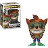 Funko 33916 POP Vinyl: Games Bandicoot: Scuba Crash, multicolore
