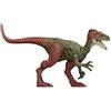 Jurassic World Dominion - Dinosauro danno estremo Coelurus - Dinosauro giocattolo articolato da 18 cm - Dinosauri per bambini con danni da battaglia GWN16- Multicolore