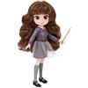 Wizarding World | Bambola articolata Hermione Granger 20cm | Bacchetta e divisa di Hogwarts inclusa | Collezione Harry Potter | Per bambini dai 5 anni in su
