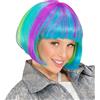 W WIDMANN MILANO Party Fashion - Parrucca da bambino 'Starlet' | Parrucca in capelli sintetici con ciocche colorate per bambini - accessorio per costumi di Carnevale e feste a tema
