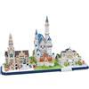Revell- Bavarian Skyline, 178 Parts 3D Puzzle, (00143)
