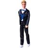Simba 105733629 - Bambola da gioco Steffi Love Kevin Charming, con papillon e gilet, 30 cm, a partire dai 3 anni, blu
