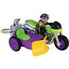 Teenage Mutant Ninja Turtles - Turtles Half-Shell Heroes Donatello con Moto