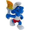 Schleich 20030 - Puffo Torchbearer di Schleich dai Puffi - oggetto raro vintage