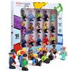 Playmags Figure Magnetiche-Community Figures Set Da 15 Pezzi - Figure Magnetiche Da 2 Pollici - Gioca A Piastrelle Magnetiche - Giocattoli STEM Per Bambini - Pacchetto Di Espansione