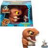 Mattel Jurassic World Bite Club Dinosaur Action Figure & Accessorio, Collezionabile Giocattolo Stilizzato e Corpulento di Tyrannosaurus Rex