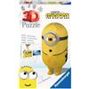 Ravensburger Puzzle 3D Minion Kung Fu 11230 - Minions 2 - 54 pezzi - per i fan di Minion dai 6 anni in su