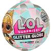 L.O.L. Surprise! Bambola Glitter Globe, serie Winter Disco, con capelli glitterati