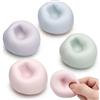 OPEIXSAYKOC 4 Pezzi Shapeable Stress Squeeze Ball, Palla Antistress | Stress Relief Squishy Balls, Rebound Toy Squishi, per Esercizio Alle Mani e Alleviare lo Stress